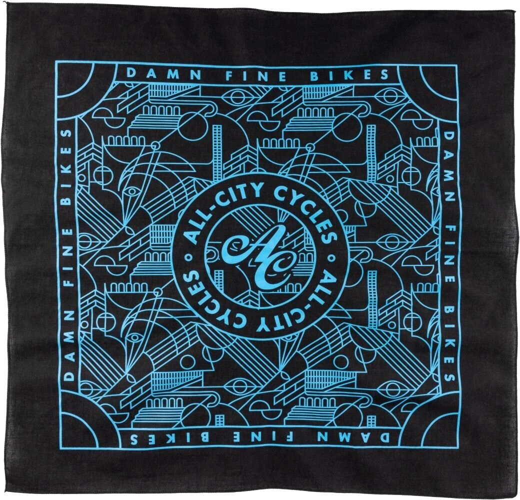 All-city Parthenon Party Bandanna 3 All-city Parthenon Party Bandanna