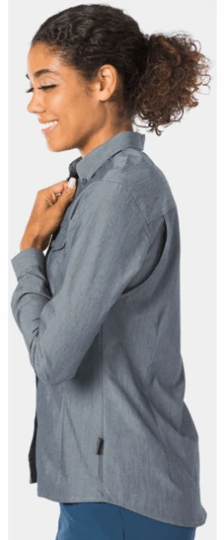 BONTRAGER Adventure Women's Cycling Chambray Shirt -Bicycle Promotion Shop bontrager adventure womens cycling chambray shirt 375193 13