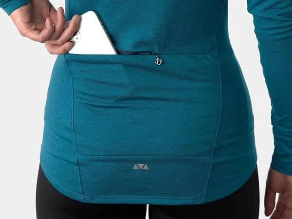 BONTRAGER Vella Women's Thermal Long Sleeve Cycling Jersey 8 BONTRAGER Vella Women's Thermal Long Sleeve Cycling Jersey - Image 6