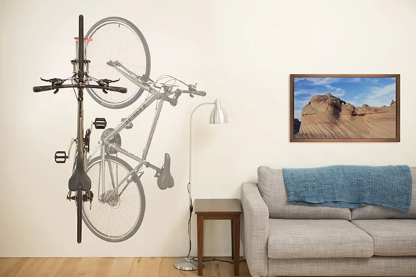 Delta Single Bike Hinge Wall Mount Rack 5 Delta Single Bike Hinge Wall Mount Rack - Image 3