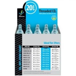 Genuine Innovations CO2 Refill Cartridges (20-pack) -Bicycle Promotion Shop genuine innovations co2 refill cartridges 20 pack 244915 12