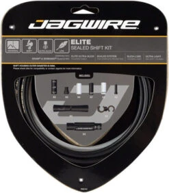 JAGWIRE Elite Sealed Shift Cable Kit -Bicycle Promotion Shop jagwire elite sealed shift cable kit 340510 1 12 2