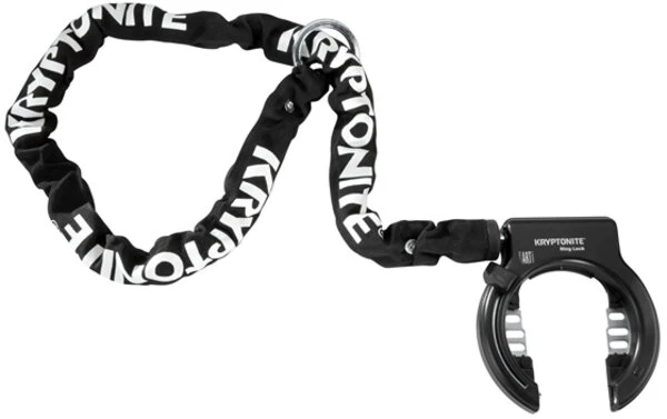 Kryptonite Ring Lock (Non-Key Retaining) W/5.5mm Plug-In Chain Set 3 Kryptonite Ring Lock (Non-Key Retaining) W/5.5mm Plug-In Chain Set