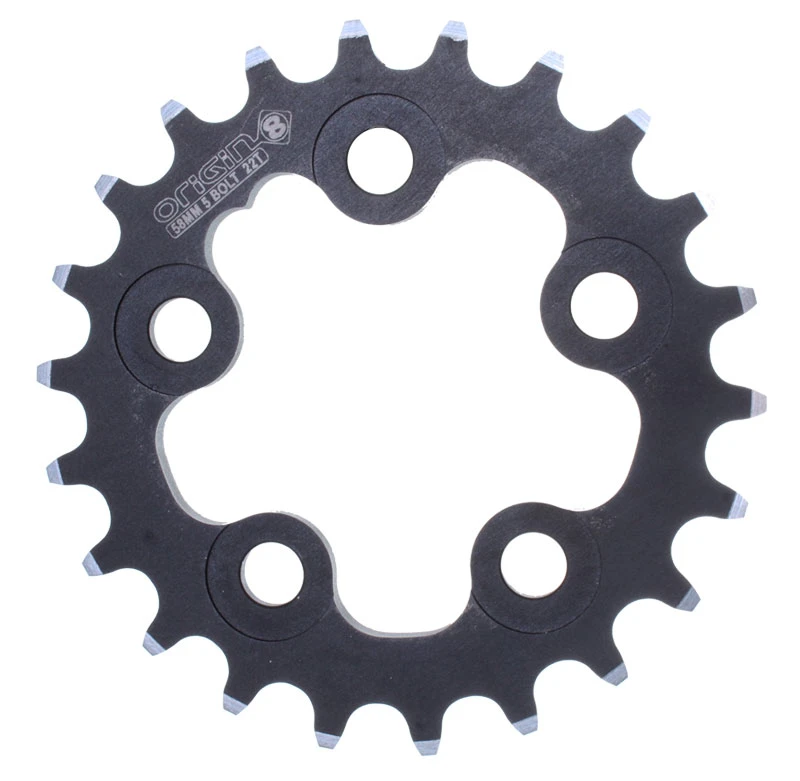 Alloy Ramped Chainring 22-Tooth - 58 BCD/5-Bolt 3 Alloy Ramped Chainring 22-Tooth - 58 BCD/5-Bolt