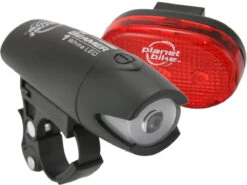Planet Bike Beamer 1 & Blinky 3 Light Set