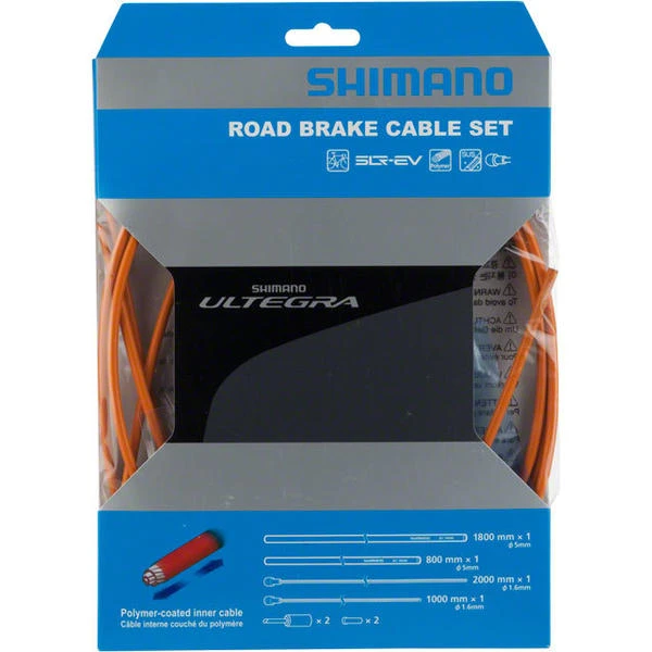 Shimano Ultegra R680 Polymer-Coated Road Brake Cable Set 3 Shimano Ultegra R680 Polymer-Coated Road Brake Cable Set